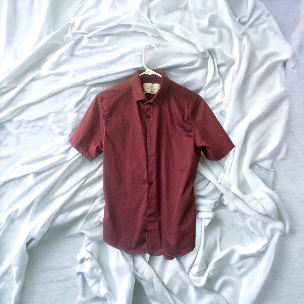 Men's Father Sons button up short sleeve